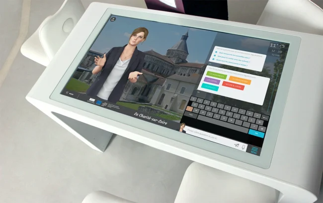 tourisme et loisirs assistant digital human-like