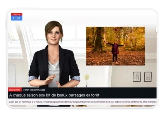 présentateur digital incarné DAVI